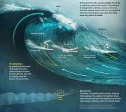 Pure Hawaiian : Riding The Wave - Surfing graphic from National Geographic